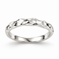 Terrain Hammered Ring