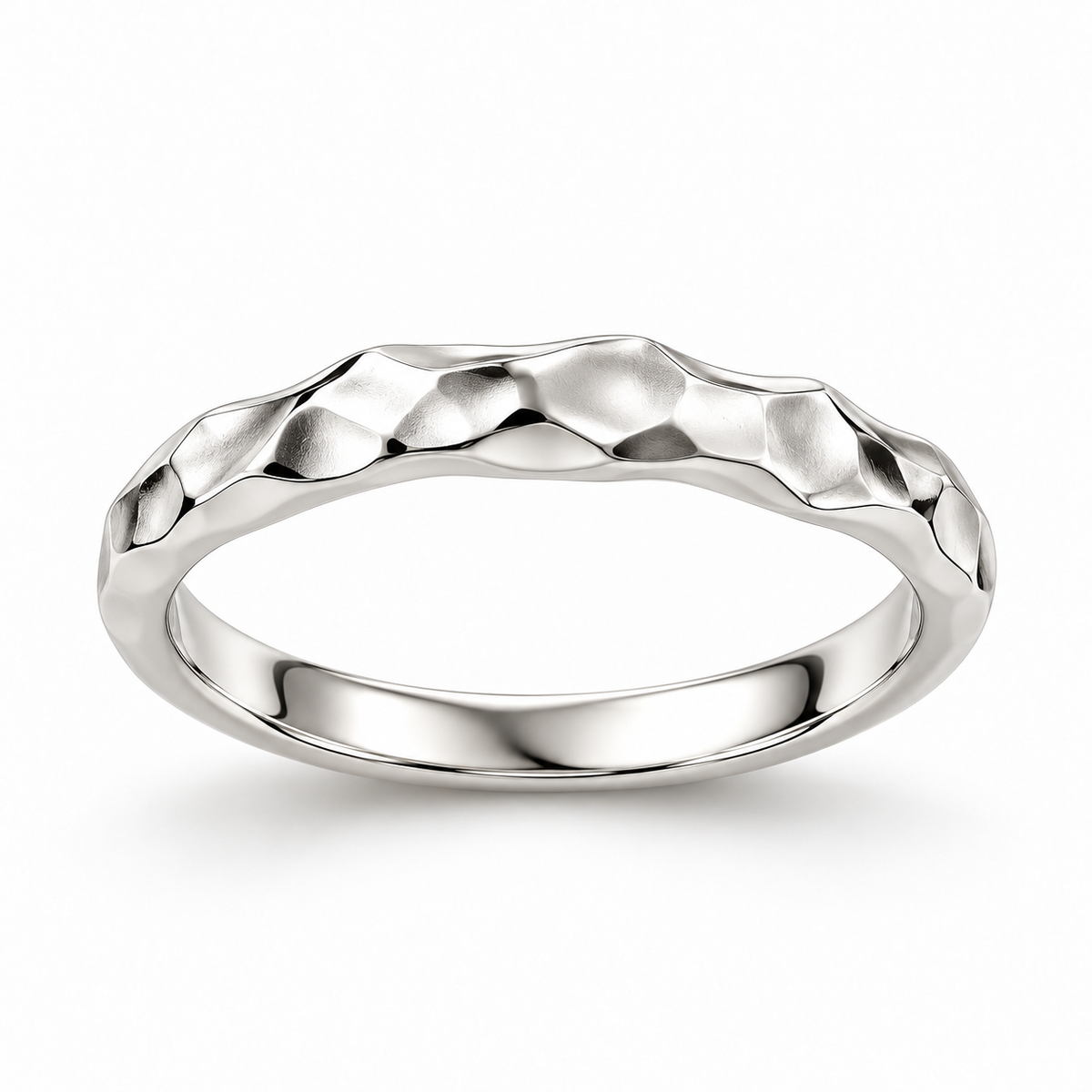 Terrain Hammered Ring