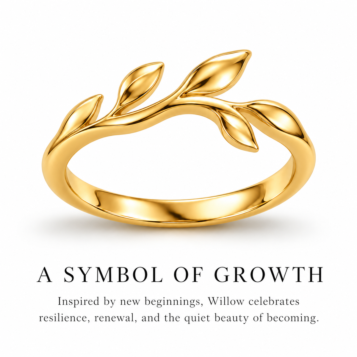 Willow Leaf Ring