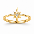 Stellar North Star Gold-Tone Ring