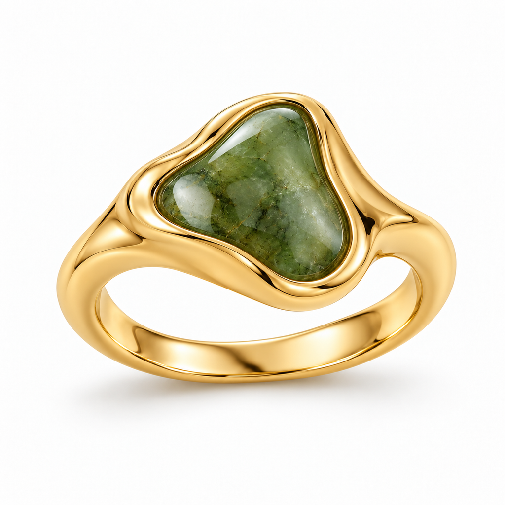 Terra Green Stone Ring