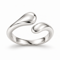 Embrace Sculptural Silver Ring