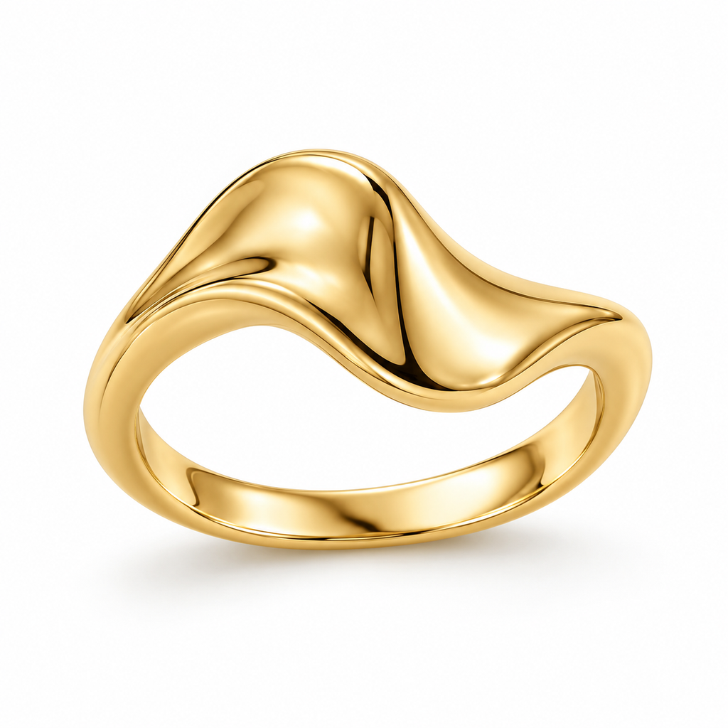 Aura Flow Sculptural Ring